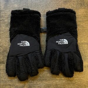 The North Face Youth Medium Black Fleece Gloves